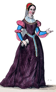  Marguerite de Cambis portant une ceinture