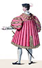 Imagette de Rigaud d'Aureille  en son costume - Gravure  reproduite puis restaurée numériquement par © Norbert Pousseur