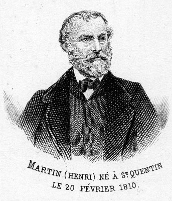 Henri Martin - 1810 - Gravure  reproduite puis restaurée par © Norbert Pousseur