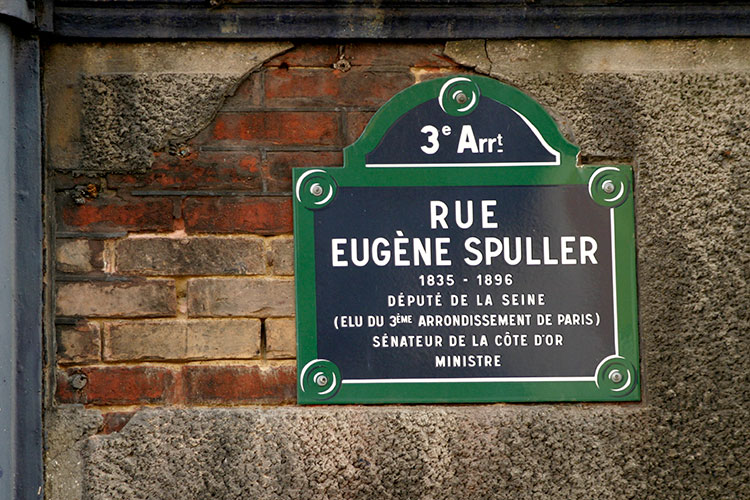 Eugène Spuller, homme politique parisien - 1835 - 1896 - © Norbert Pousseur