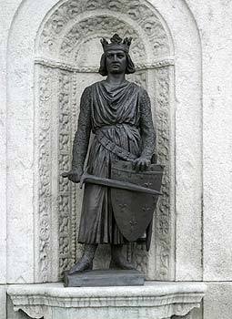 Statue de Charles d'Anjou, roi de Sicile - Angers  - &copy; Norbert Pousseur