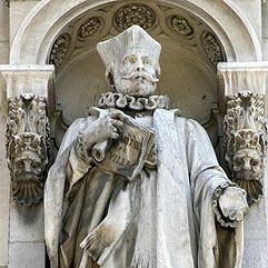 Statue de François Miron, prévôt des marchands - © Norbert Pousseur