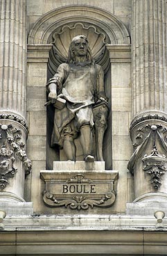 Statue d'André Charles Boule, ébéniste - © Norbert Pousseur