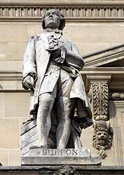 Georges Louis Leclerc, comte de Buffon - Naturaliste - 1708 / 1788 - Sculpture de la cour Napol&eacute;on du Louvre - &copy; Norbert Pousseur