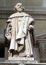 Louis Matthieu, comte Mol&eacute; - Homme politique - 1781 / 1855 - Sculpture de la cour Napol&eacute;on du Louvre - &copy; Norbert Pousseur