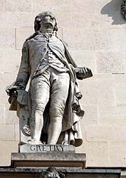 Andr&eacute; Modeste Gr&eacute;try - musicien li&eacute;geois - 1741 / 1813 - Sculpture de la cour Napol&eacute;on du Louvre - &copy; Norbert Pousseur