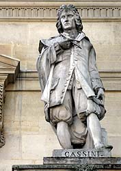 Fran&ccedil;ois Cassini de Thury - Astronome - 1714 / 1784 - Sculpture de la cour Napol&eacute;on du Louvre - &copy; Norbert Pousseur