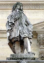 Nicolas Coustou - Sculpteur - 1659 / 1733 - Sculpture de la cour Napol&eacute;on du Louvre - &copy; Norbert Pousseur