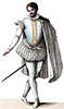 Imagette Henri II de Lorraine et de Bar dans son costume - Gravure reproduite puis restaur&eacute;e num&eacute;riquement par &copy; Norbert Pousseur
