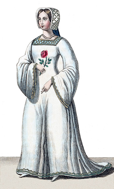 Catherine de Vendôme,  gravure  reproduite puis restaurée par © Norbert Pousseur