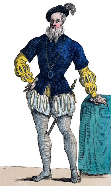 François de La Trémouille,  Gravure  reproduite puis restaurée par © Norbert Pousseur