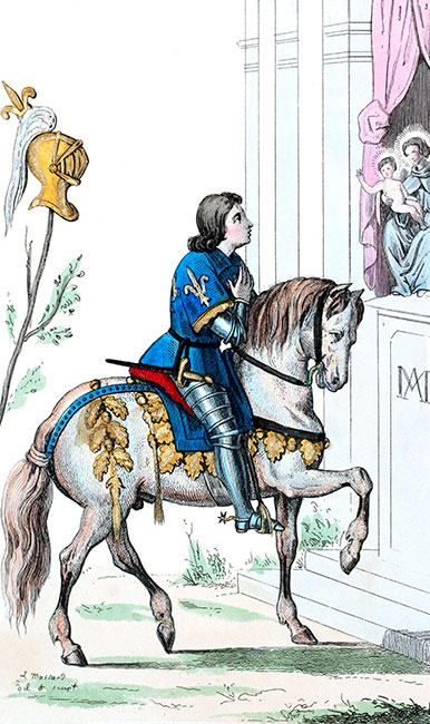 Charles VI,  dessiné par Léopold Massard - Gravure  reproduite puis restaurée par © Norbert Pousseur