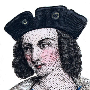 Bonnet porté par Jean de Chabannes- gravure restaurée par © Norbert Pousseur