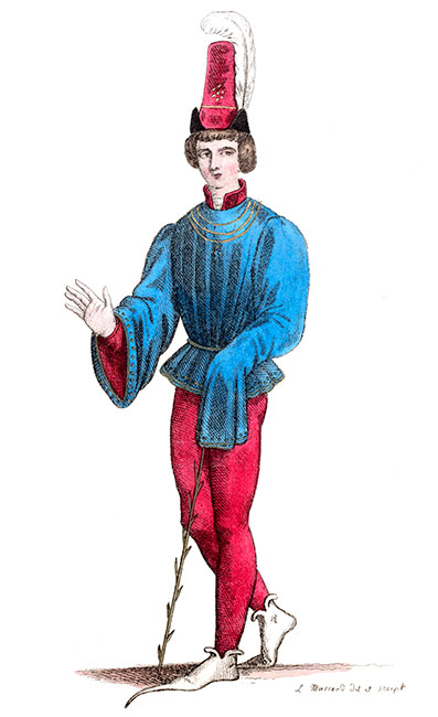 Jean III de Chalons dessiné  par Léopold Massard - Gravure  reproduite puis restaurée par © Norbert Pousseur