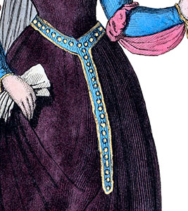 Ceinture portée par  Marguerite de Cambis