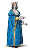 Imagette de Philippe IV de Valois, roi de France - reproduction © Norbert Pousseur