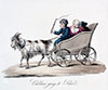 Thumbnail : Cart pulled by a goat - Engraving reproduced and digitally restored by © Norbert Pousseur