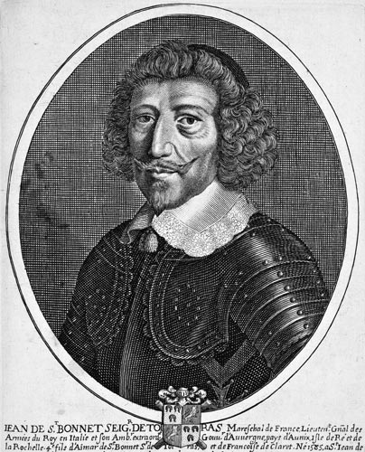 Jean de St Bonnet - gravure de Daret - Gravure  reproduite puis restaurée par © Norbert Pousseur