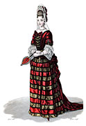 Vignette : Marie-Ad&eacute;la&iuml;de de Savoie, duchesse de Bourgogne, gravure de Louis-Marie Lant&eacute;, reproduite puis restaur&eacute;e par &copy; Norbert Pousseur