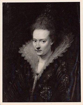 Portrait de Léonore Galigaï - consevé et numérisé par © la BNF-Gallica