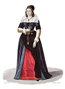 Vignette : El&eacute;onore Galica&iuml;, gravure de Louis-Marie Lant&eacute;, gravure de Louis-Marie Lant&eacute;, reproduite puis restaur&eacute;e par &copy; Norbert Pousseur
