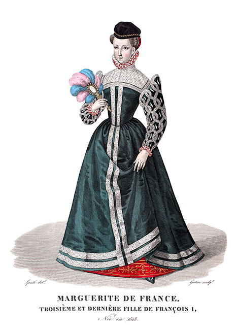 Jacqueline de la Grange - Gravure  de Pierre Lamésangère reproduite puis restaurée par © Norbert Pousseur