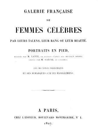 Page 1 de titre des felles françaises - repro © Norbert Pousseur