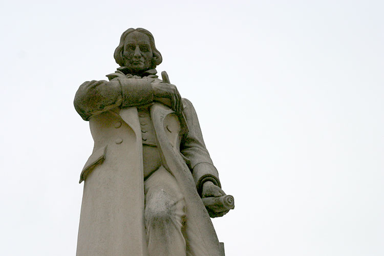 Jean Marie Jaquard, ingénieur inventeur du métier à tisser  - © Norbert Pousseur