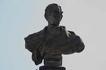 Statue de Louis Braille à Coupvray - © Norbert Pousseur