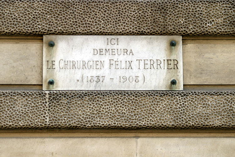 Félix Terrier, chirurgien demeurant à Paris, 1837 - 1908 - © Norbert Pousseur