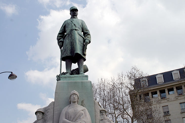 Marie Emile Fayolle, Maréchal de France - 1852 - 1928, statue parisienne - © Norbert Pousseur