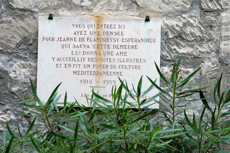 En Avignon, Jeanne de Flandreysy - Espérandieu, 1918 - 1959 - © Norbert Pousseur