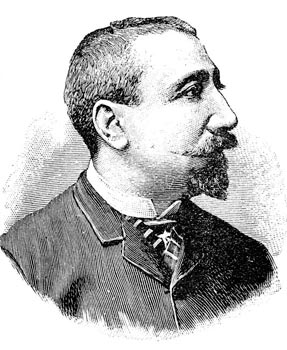 Anatole France - Gravure  reproduite puis restaurée par © Norbert Pousseur