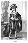 Barras - Un des personnages marquant de la Révolution française - Gravure reproduite par © Norbert Pousseur