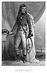 Bonaparte - Un des personnages marquant de la Révolution française - Gravure reproduite par © Norbert Pousseur