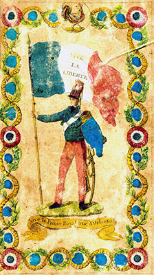Affichette Au duc d'Orléans - Gravure reproduite par © Norbert Pousseur