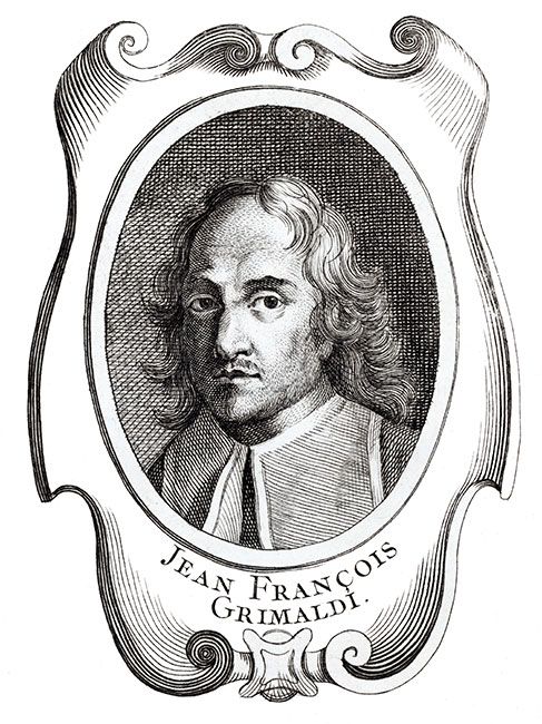 Jean François Grimaldi, peintre italien - Gravure  reproduite puis restaurée par © Norbert Pousseur