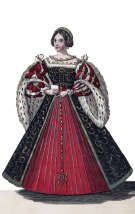 Pour Zoom : &Eacute;l&eacute;onore d'Autriche, reine de France - Gravure reproduite puis restaur&eacute;e par &copy; Norbert Pousseur