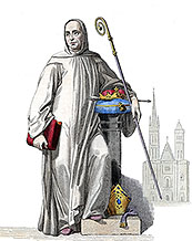 Suger, dessiné par Dupré - Gravure du 'Plutarque français' reproduite puis restaurée par © Norbert Pousseur