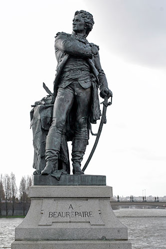 Statue de Nicolas Josepph Beaurepaire à Angers - © Norbert Pousseur