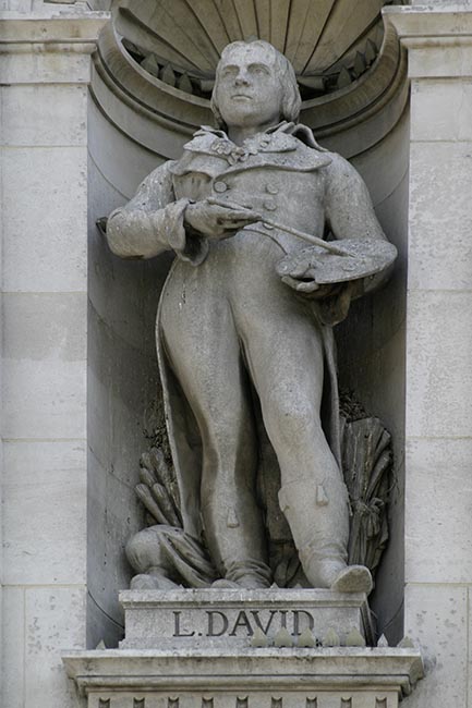 Statue de Louis David, peintre - &copy; Norbert Pousseur