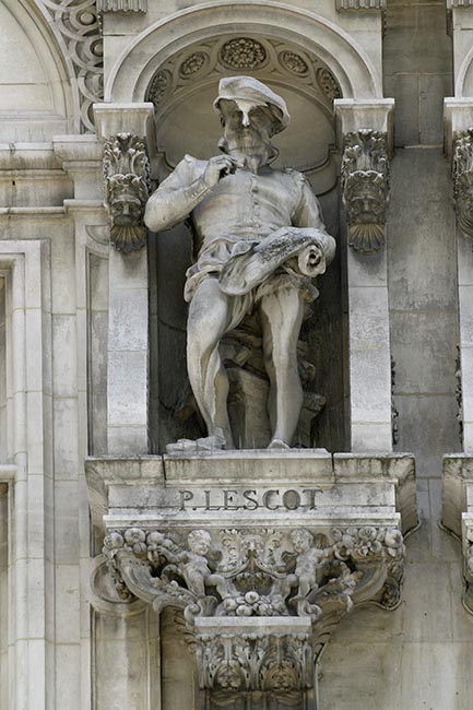 Statue de Pierre Lescot, architecte - &copy; Norbert Pousseur