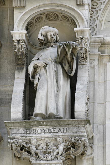 Statue d'&Eacute;tienne Boileau (ou Boyleau), pr&eacute;v&ocirc;t de Paris - &copy; Norbert Pousseur