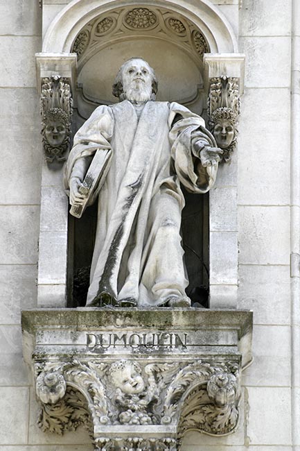Statue de Charles Dumoulin, juriconsulte - &copy; Norbert Pousseur