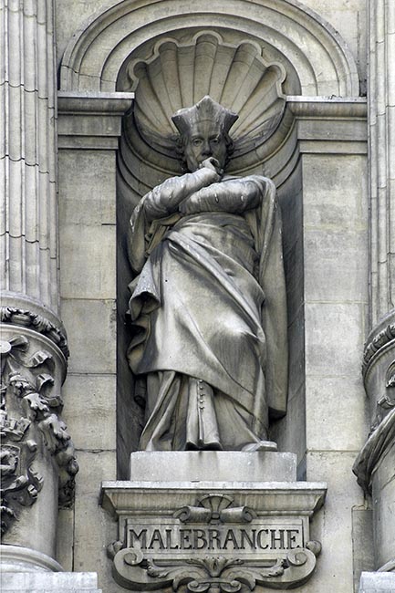 Statue de Nicolas de Malebranche, m&eacute;taphysicien - &copy; Norbert Pousseur