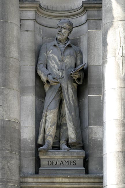 Statue d'Alexandre Gabriel Decamps, peintre - &copy; Norbert Pousseur