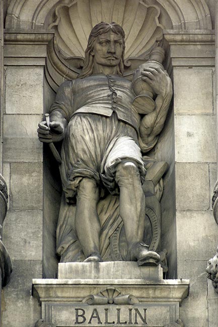Statue de Claude Ballin, orf&egrave;vre - &copy; Norbert Pousseur