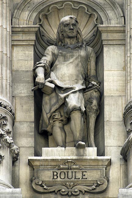 Statue d'Andr&eacute; Charles Boule, &eacute;b&eacute;niste - &copy; Norbert Pousseur