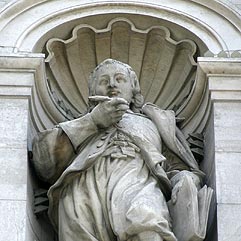 Statue d'Eustache Le Sueur, peintre - © Norbert Pousseur