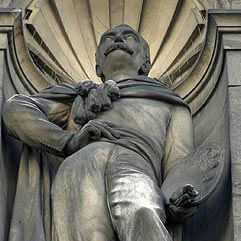 Statue d'Horace Vernet, peintre - © Norbert Pousseur